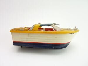 Vintage 1960’s Ideal Motorific Boat Whirl-A-Way Runabout